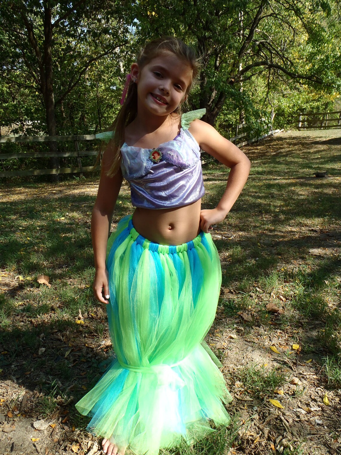 Little Mermaid Tutu Halloween Costume Preemie big girl Etsy
