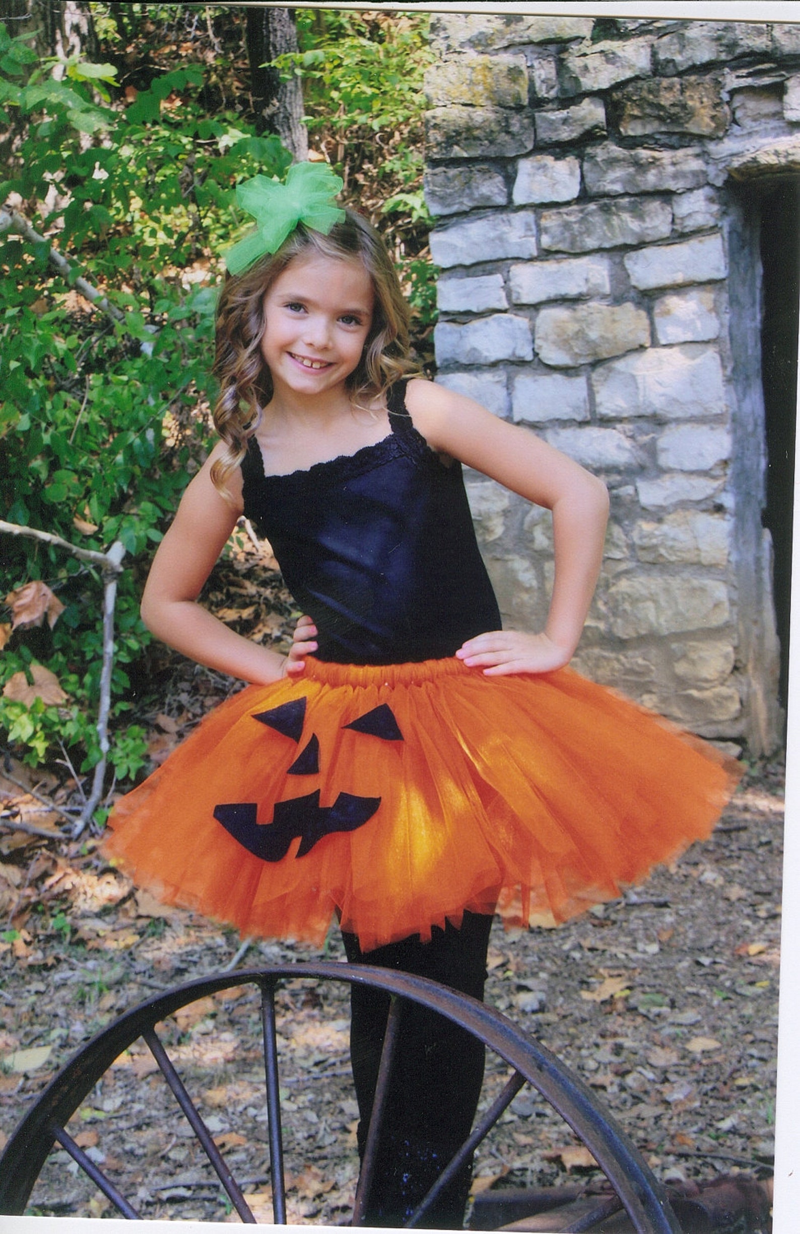 Pumpkin Tutu Halloween Costume Preemie big girl sizes Etsy
