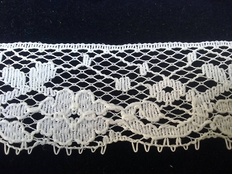 1.125 Ivory Lace Trim by the Yard Lace Ribbon - Etsy