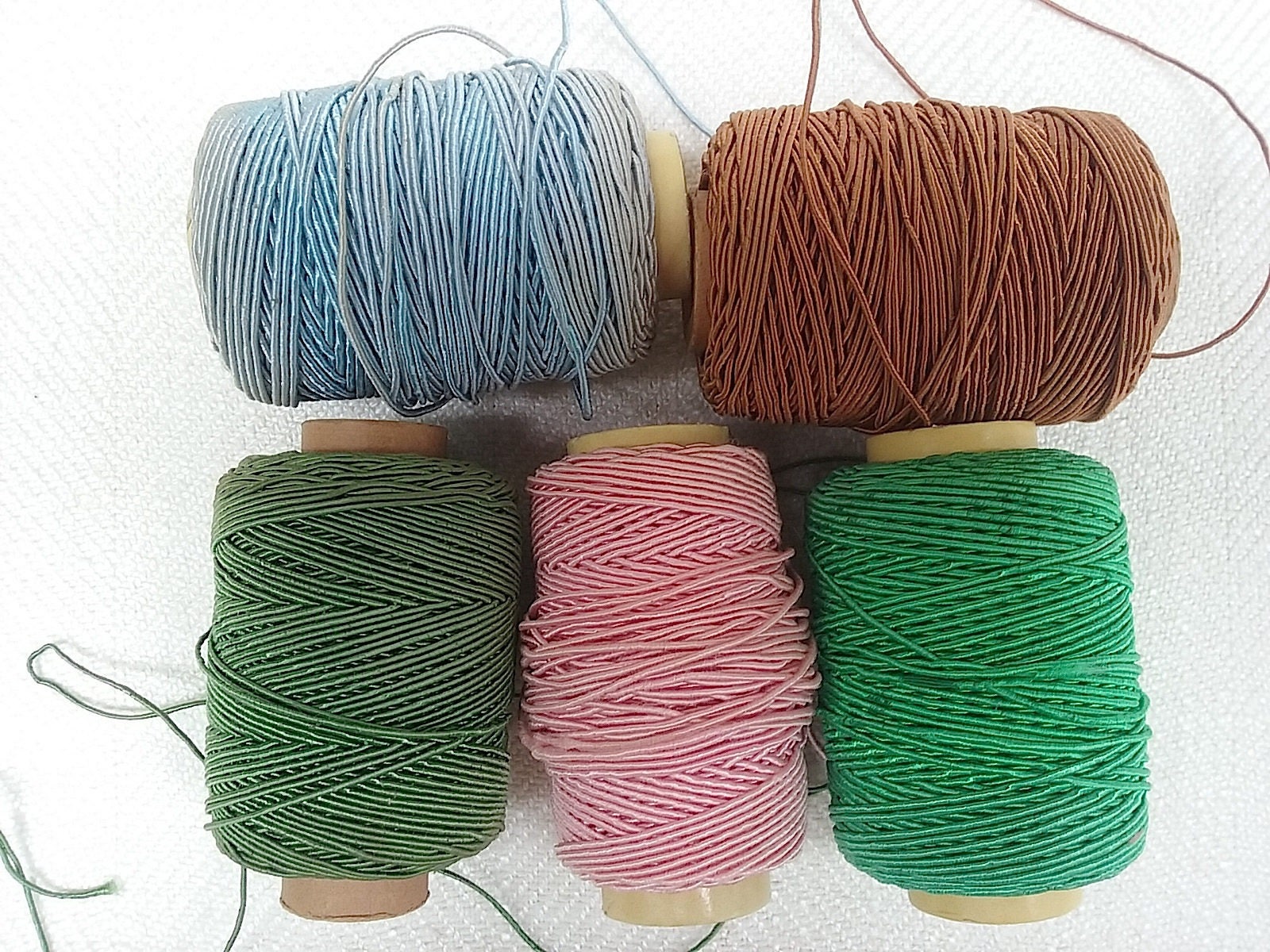 Vintage Gimp Cording Sampler Pack 5 colors beading cord Etsy