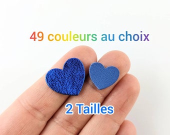 Cuir Coeur 49 couleurs