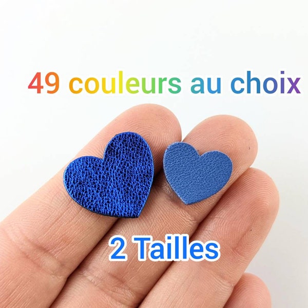 Cuir Coeur 49 couleurs