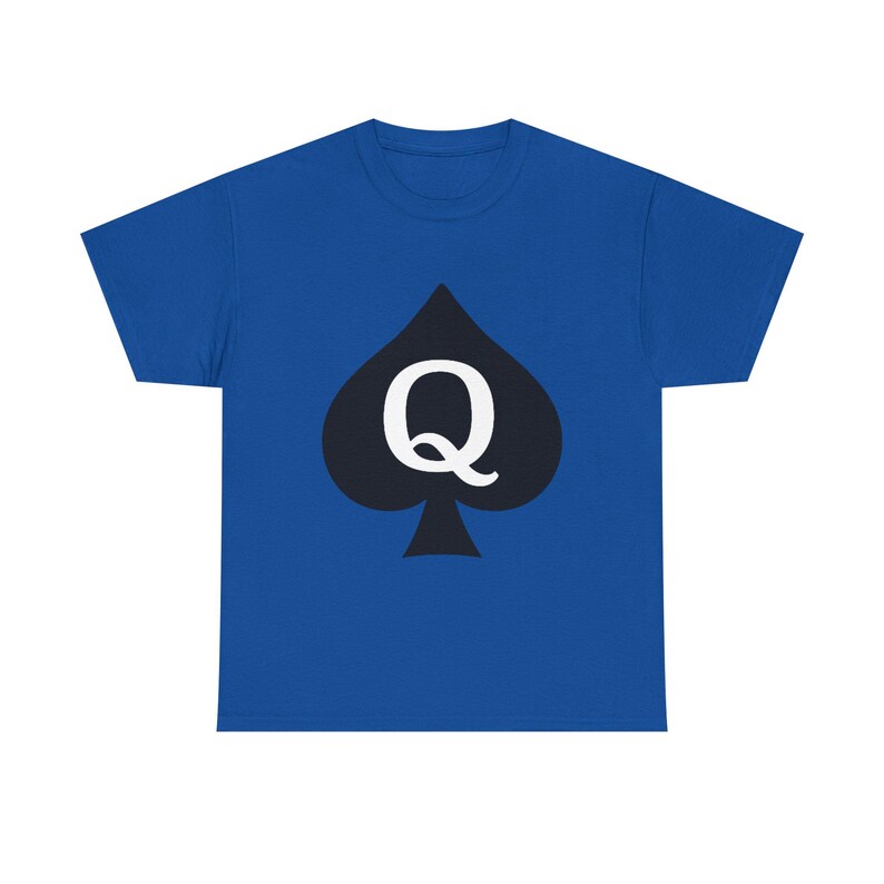 Vintage Queen of Spades Unisex Heavy Cotton Tee, Hotwife Shirt, Gift for QoS, Cool Graphic Tee, Casual Wear, Fun Tee image 10