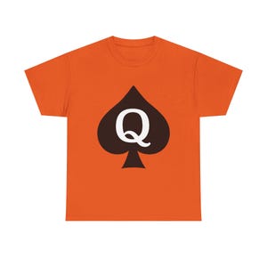 Vintage Queen of Spades Unisex Heavy Cotton Tee, Hotwife Shirt, Gift for QoS, Cool Graphic Tee, Casual Wear, Fun Tee image 4