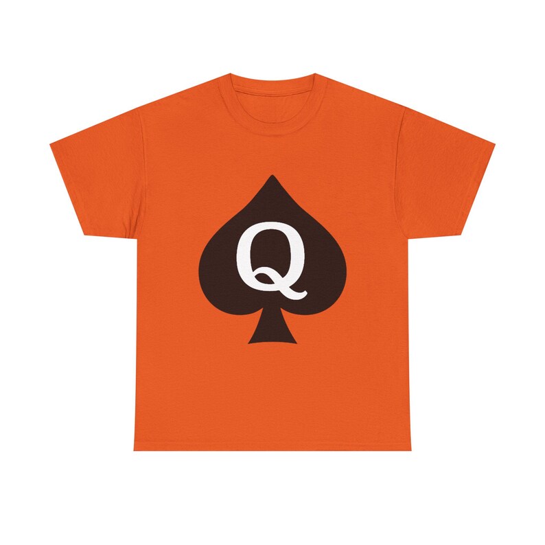 Vintage Queen of Spades Unisex Heavy Cotton Tee, Hotwife Shirt, Gift for QoS, Cool Graphic Tee, Casual Wear, Fun Tee image 4