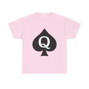Vintage Queen of Spades Unisex Heavy Cotton Tee, Hotwife Shirt, Gift for QoS, Cool Graphic Tee, Casual Wear, Fun Tee image 13
