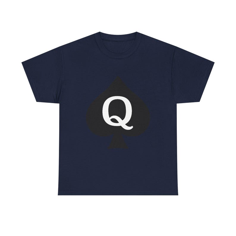 Vintage Queen of Spades Unisex Heavy Cotton Tee, Hotwife Shirt, Gift for QoS, Cool Graphic Tee, Casual Wear, Fun Tee image 11