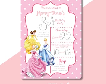disney frozen birthday party invitation queen elsa anna etsy