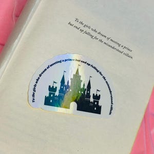 The Fine Print Dedication Holographic Sticker | The Fine Print | Lauren Asher