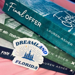 Dreamland Florida Holographic Sticker |  | Lauren Asher Dreamland Billionaires