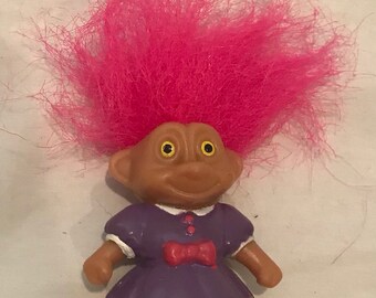 Miniature Treasure Troll Doll