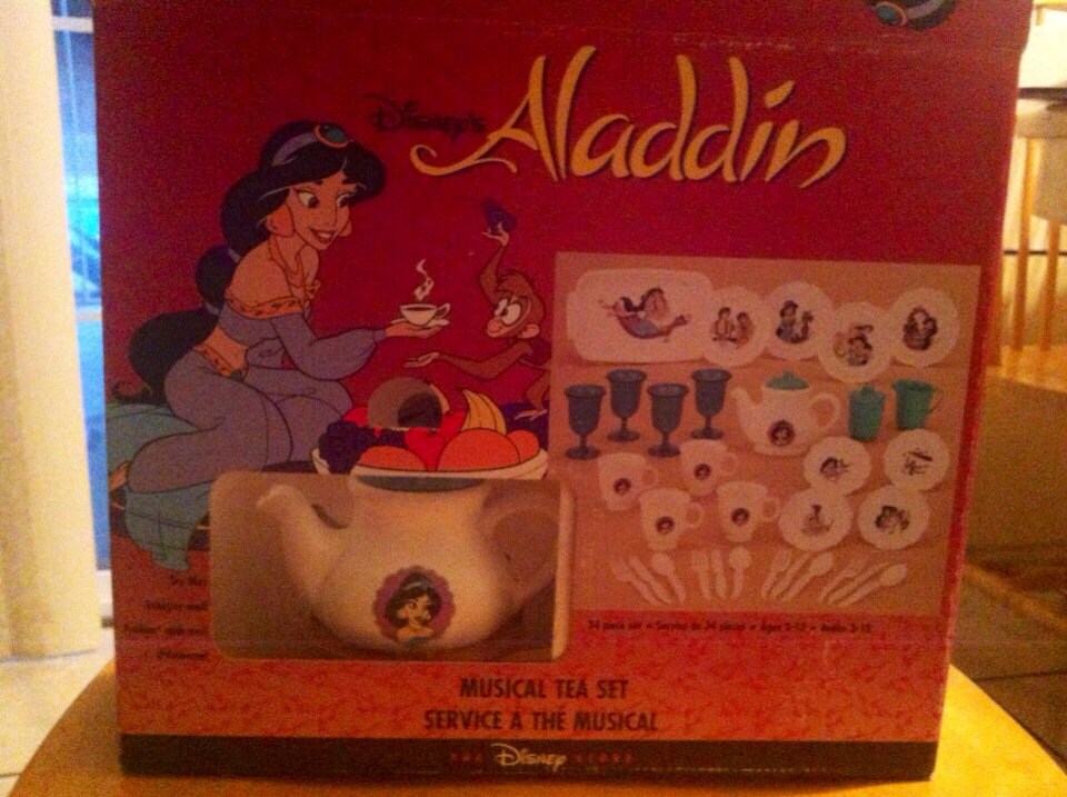 Aladdin Musical Tea Set Etsy