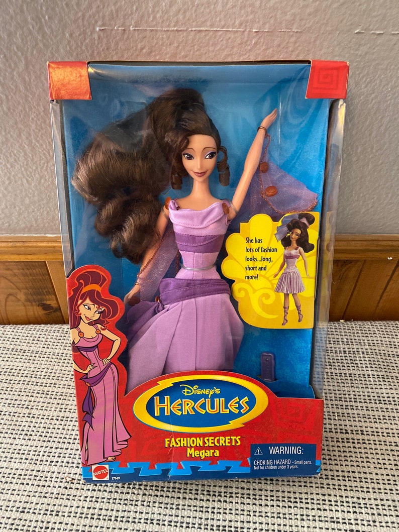 Disney Fashion Secrets Megara Hercules 12 Doll NIB Etsy