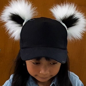 Magnetic black & white ears image 2