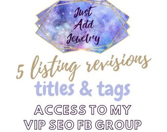 Etsy SEO help for 5 listings, SEO Assistance, Etsy Tag Revision, Title Revision, SEO optimization, Etsy Help, Best Sellers 2024, Keyword