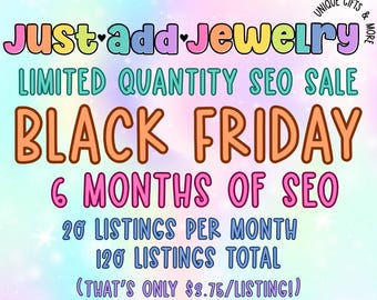 BLACK FRIDAY: 6 months of SEO subscription package