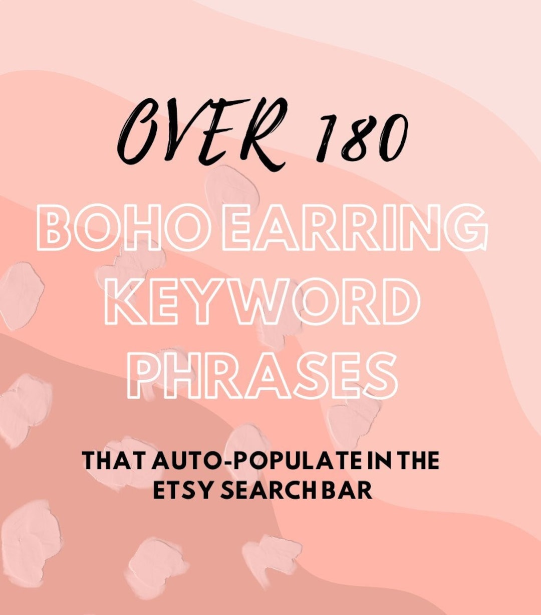 Etsy SEO Help Boho Earrings Keywords Etsy Keyword Research Etsy