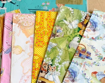 Papel de regalo vintage de los años 50 a 70, diseños retro surtidos (9 hojas)