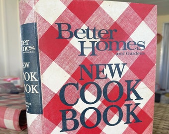 Better Homes New Cook Book 1968 Printing / Vintage Better Homes Cookbook Classic/ Mid Century Cookbook