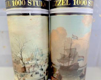 1000 Teile Kunstpuzzle Ungeöffnet vom Rviksmuseum / Dutch Fine Art Reproduktion Puzzles in Original Kanistern, Ihrer Wahl