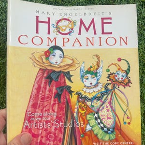 Vintage Mary Englebreit&#39;s Home Companion Magazine, Lot of 4 from 2000 and 2003