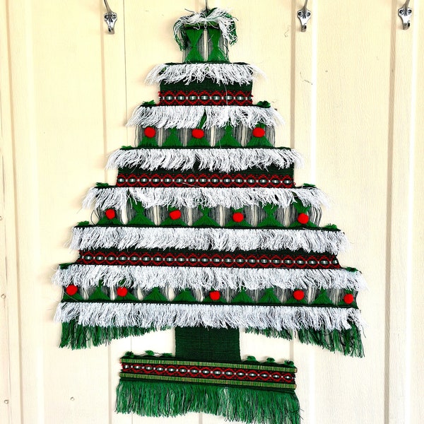 Christmas Tree Wall Hanging Etsy
