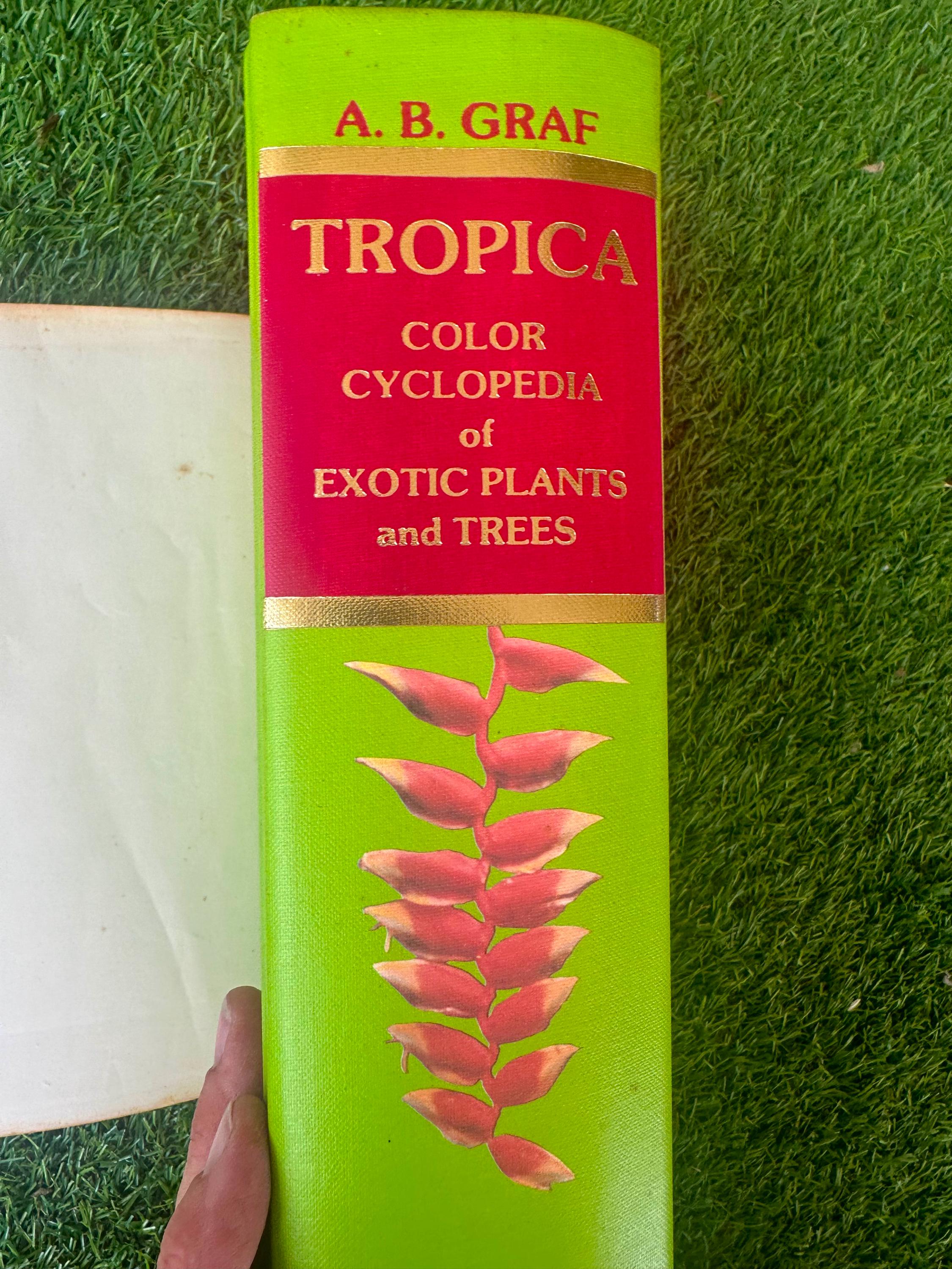 Vintage Tropical Plant Encyclopedia Packed With Color Photos