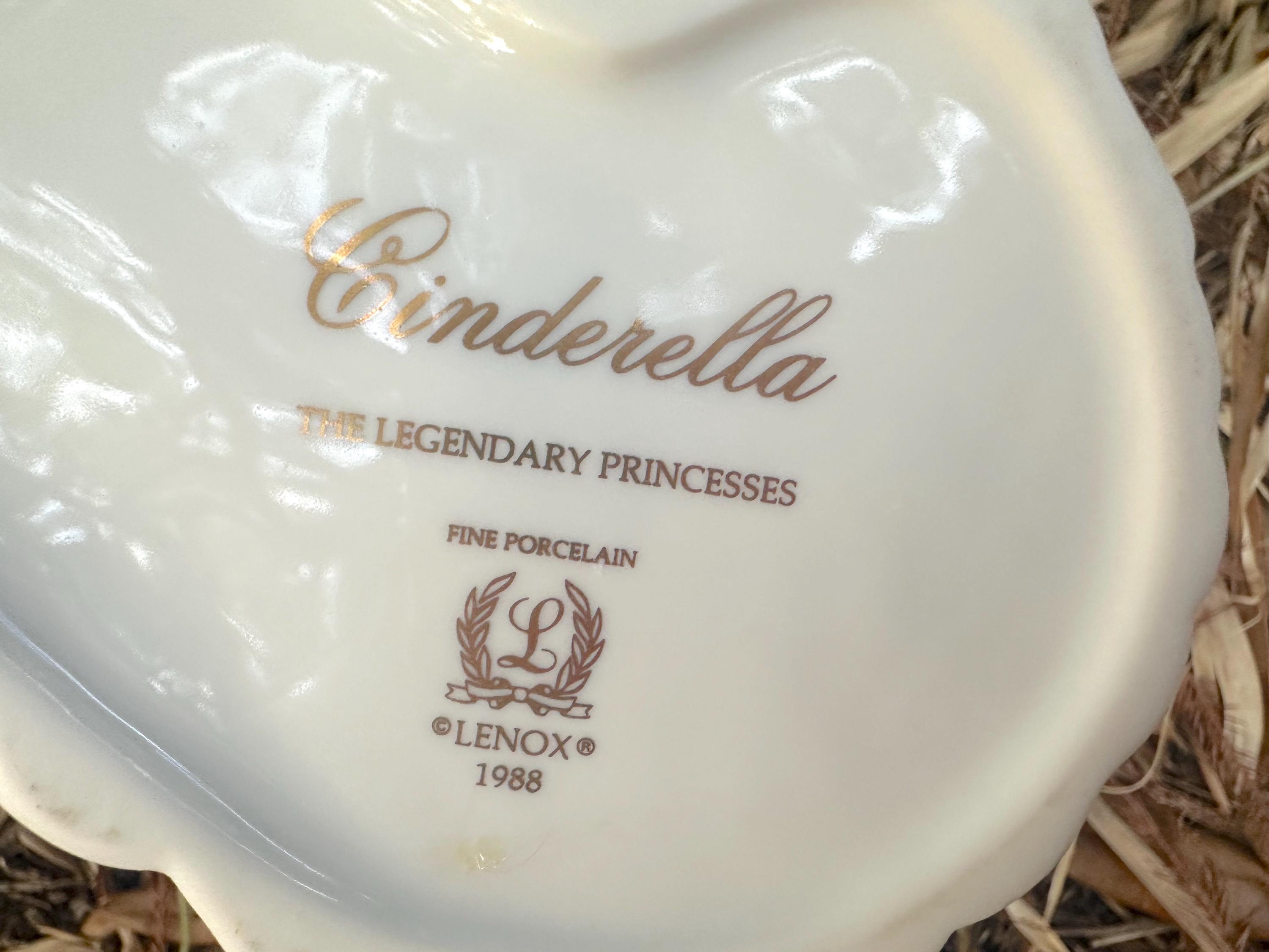 Beautiful Vintage Lenox Cinderella Barefoot and Running Away
