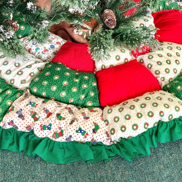 Quilted Tree Skirt Etsy
