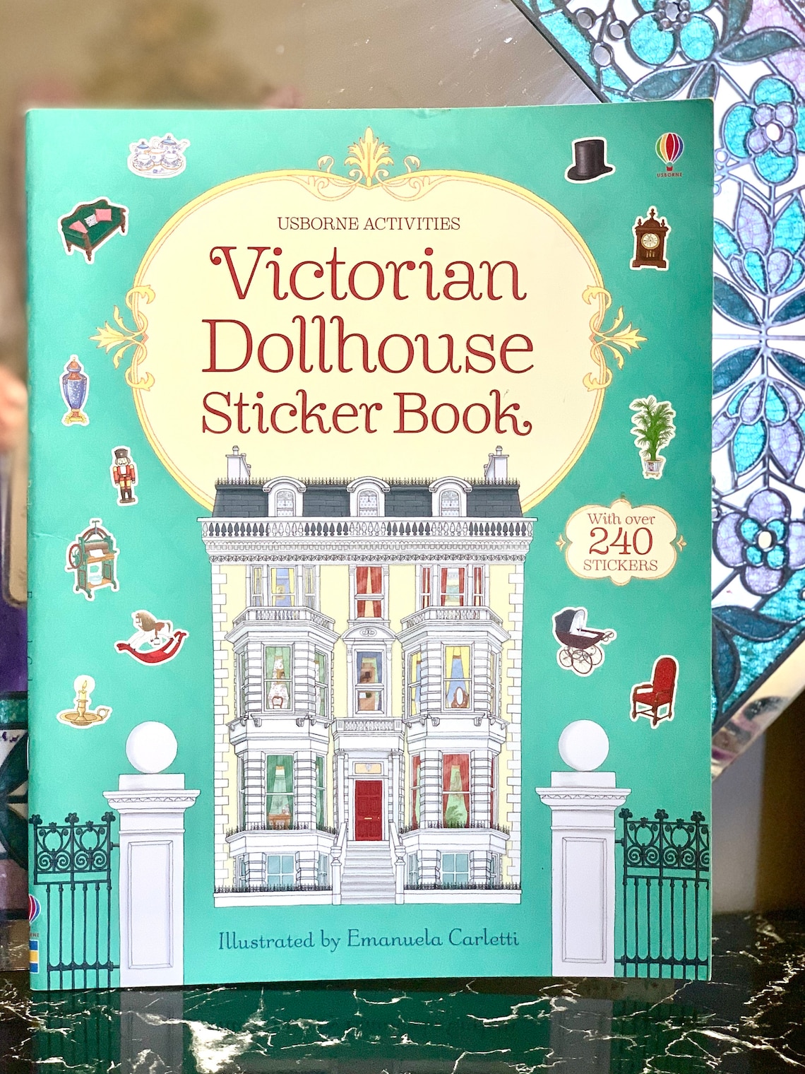 Dollhouse Sticker Book / Victorian Doll House Sticker Book / | Etsy