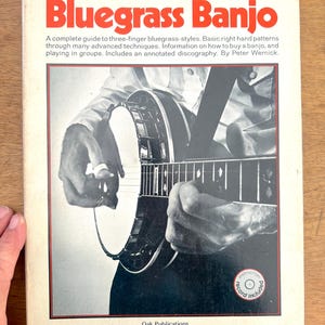1974 Bluegrass Banjo Guide and Songbook from Oak Publications