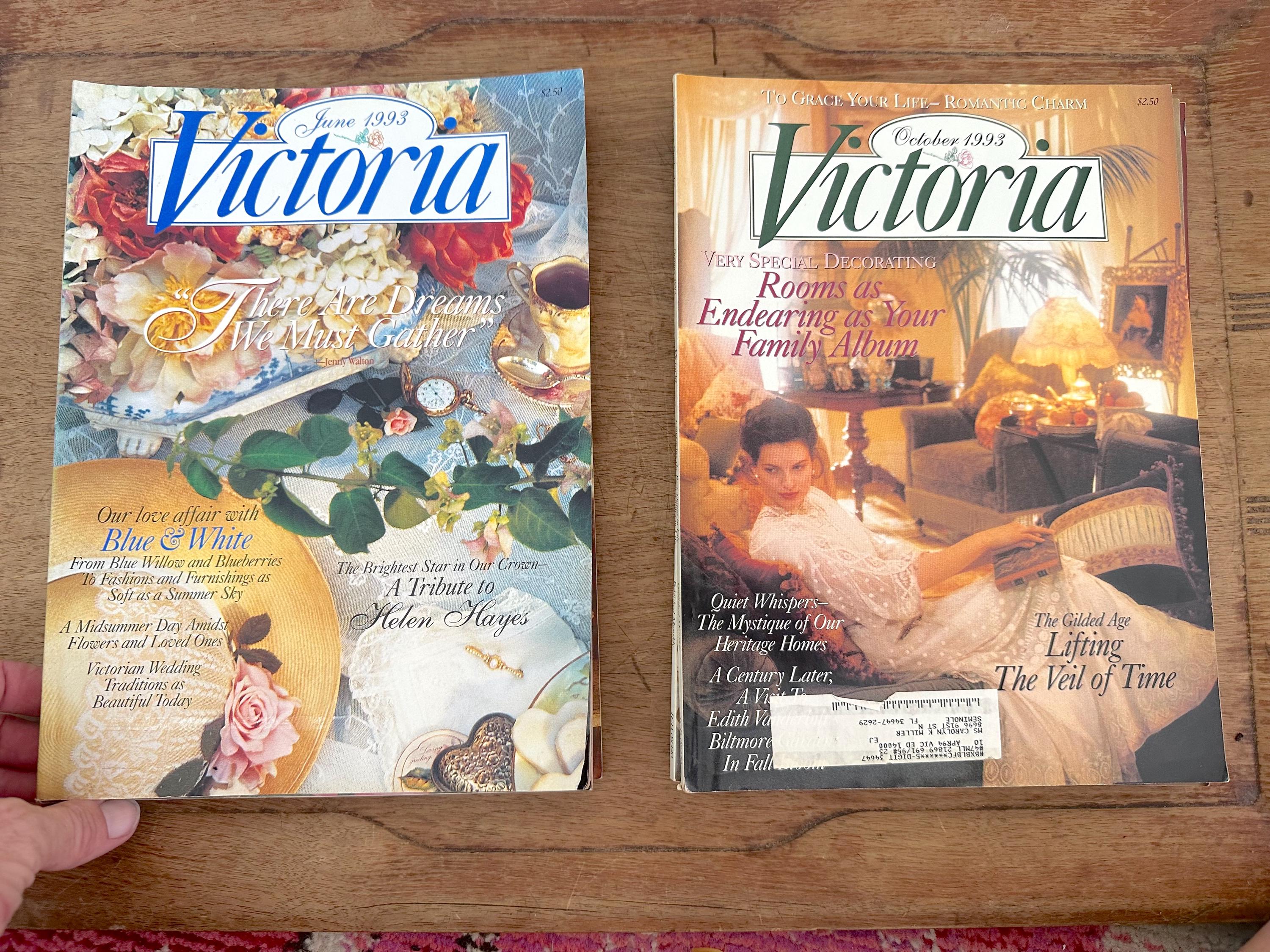 Victoria Magazine 1995 - Etsy