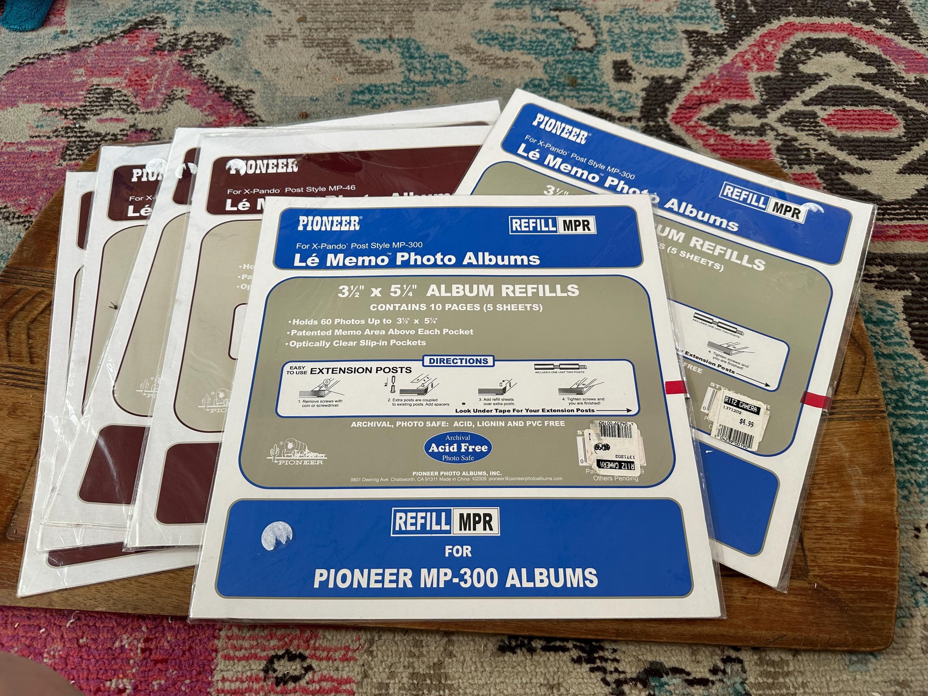 Album Scrapbook Pioneer 'Gabbia Francese' | Extra Large 50 Pagine | 29,8x35,6 Cm | Rilegatura A Vite | Senza Acidi
