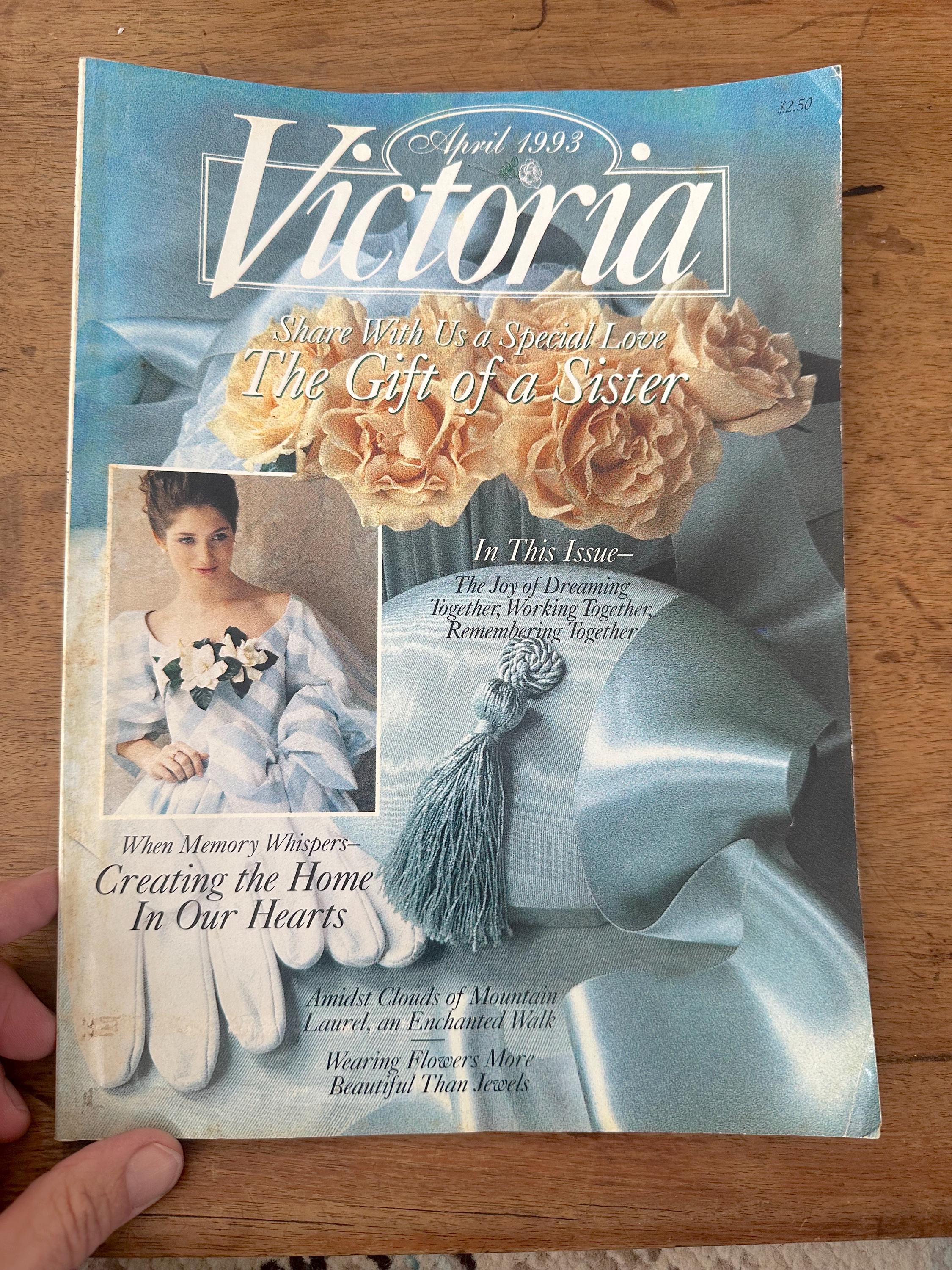 Vintage Victoria Magazine Issues From 1992-1995 / Your Choice of