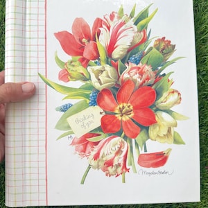 Organizzatore per biglietti d'auguri e rubrica Nature's Sketchbook/Libro di compleanno e raccoglitore per indirizzi Marjolein Bastin di Hallmark