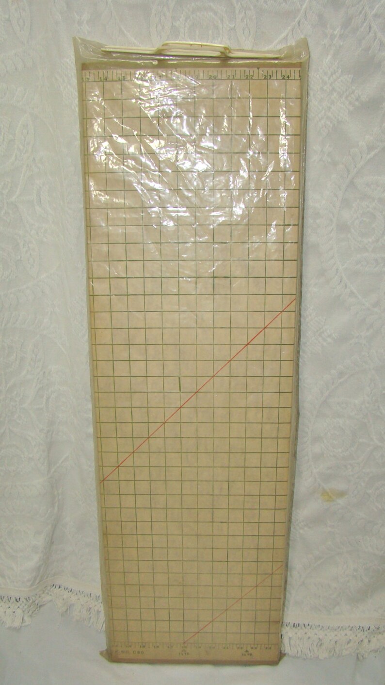 Vintage Fabric Cutting Board. Pattern Cutting Mat. Sewing Etsy