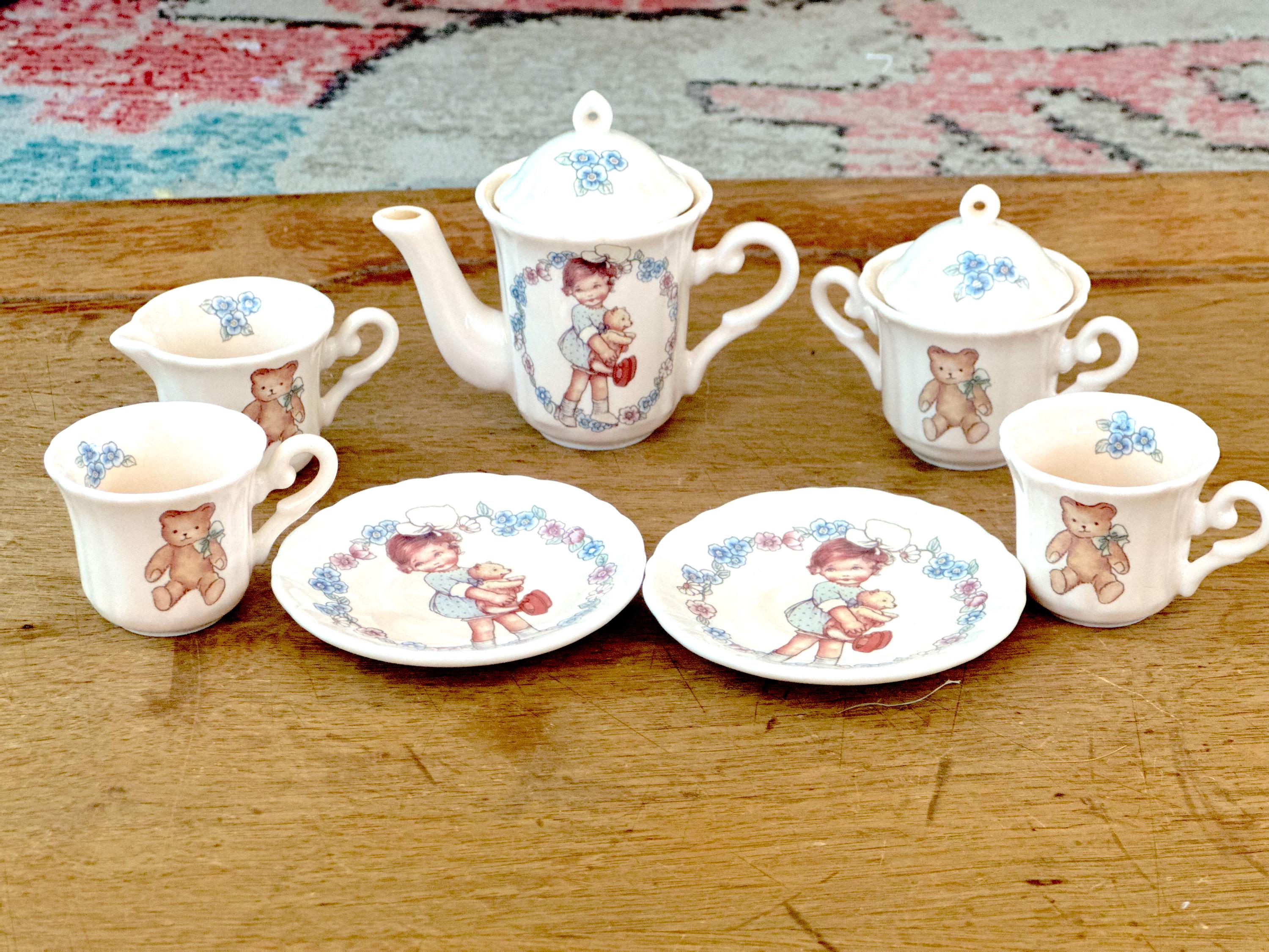 Vintage Doll Tea Set Japan - Etsy