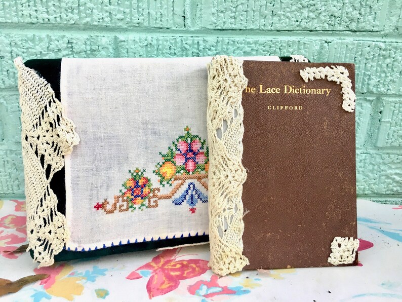 Vintage Lace Book The Lace Dictionary with Detailed Etsy