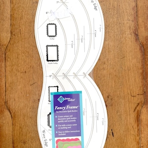June Tailor Fancy Frame Ruler for Decorative Quilt Borders