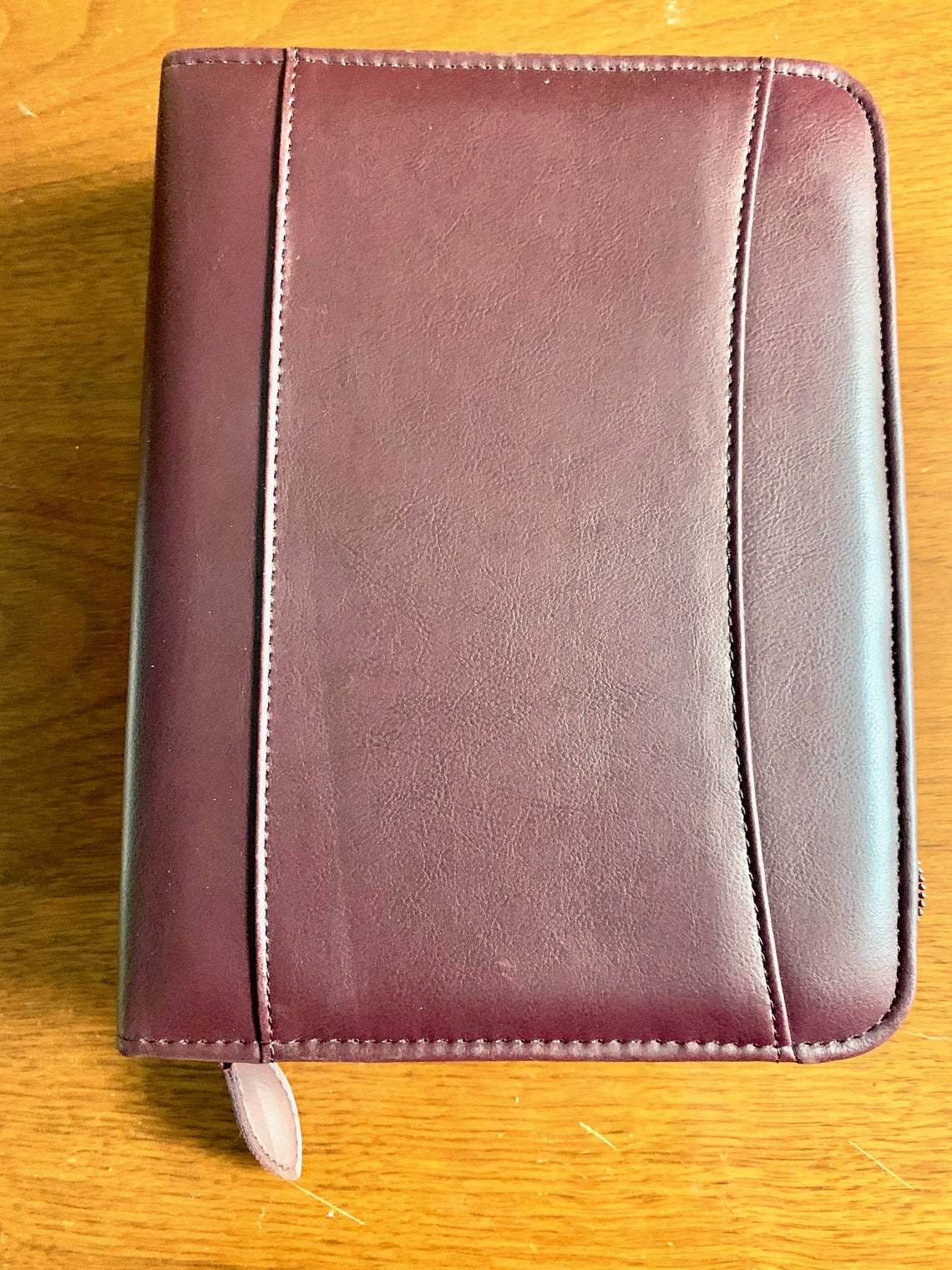 Vintage Franklin Covey Binder Planner Cover with Pocket Card Etsy