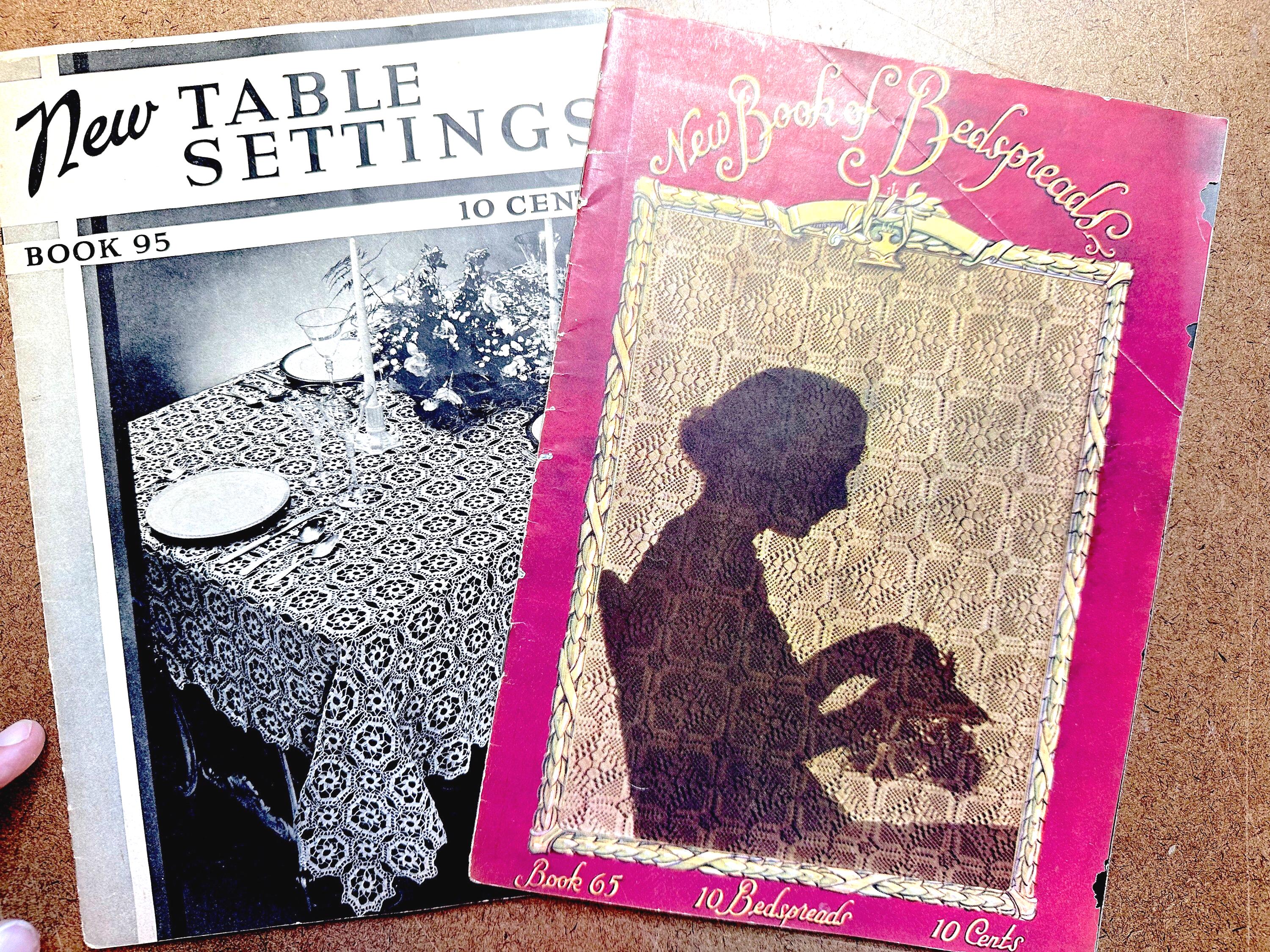 1930s The Spool Cotton Company Crochet Pattern Booklets