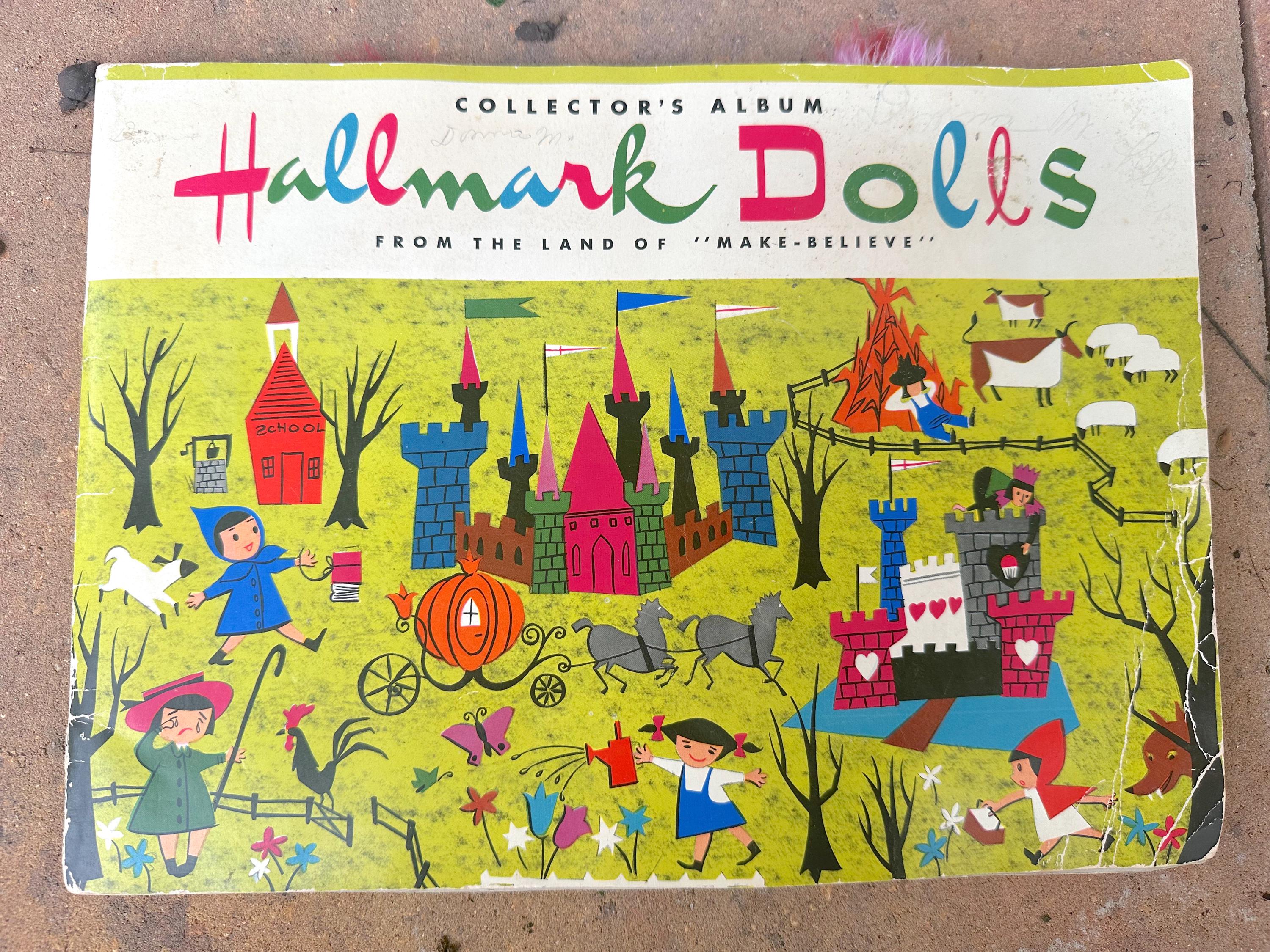 Antique Hallmark Doll Cards Collectors' Album: Hallmark Dolls From