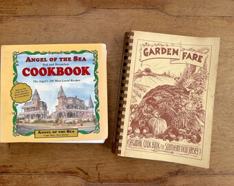 Vintage New Jersey Cookbooks: Angel of the Sea & Garden Fare