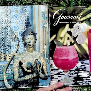 Vintage Gourmet Magazine Pair: October 1978 and January 1979