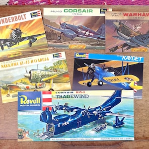 Vintage Model Car Color Cardboard Inserts Lot of 9 by Revell and Minicraft