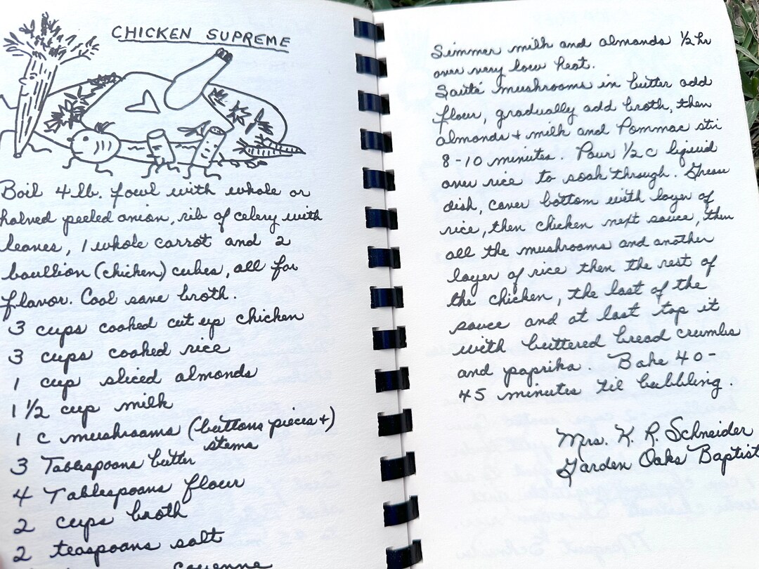 Obscure Vintage Cookbook From Sycamore Municipal Hospital: All Hand ...