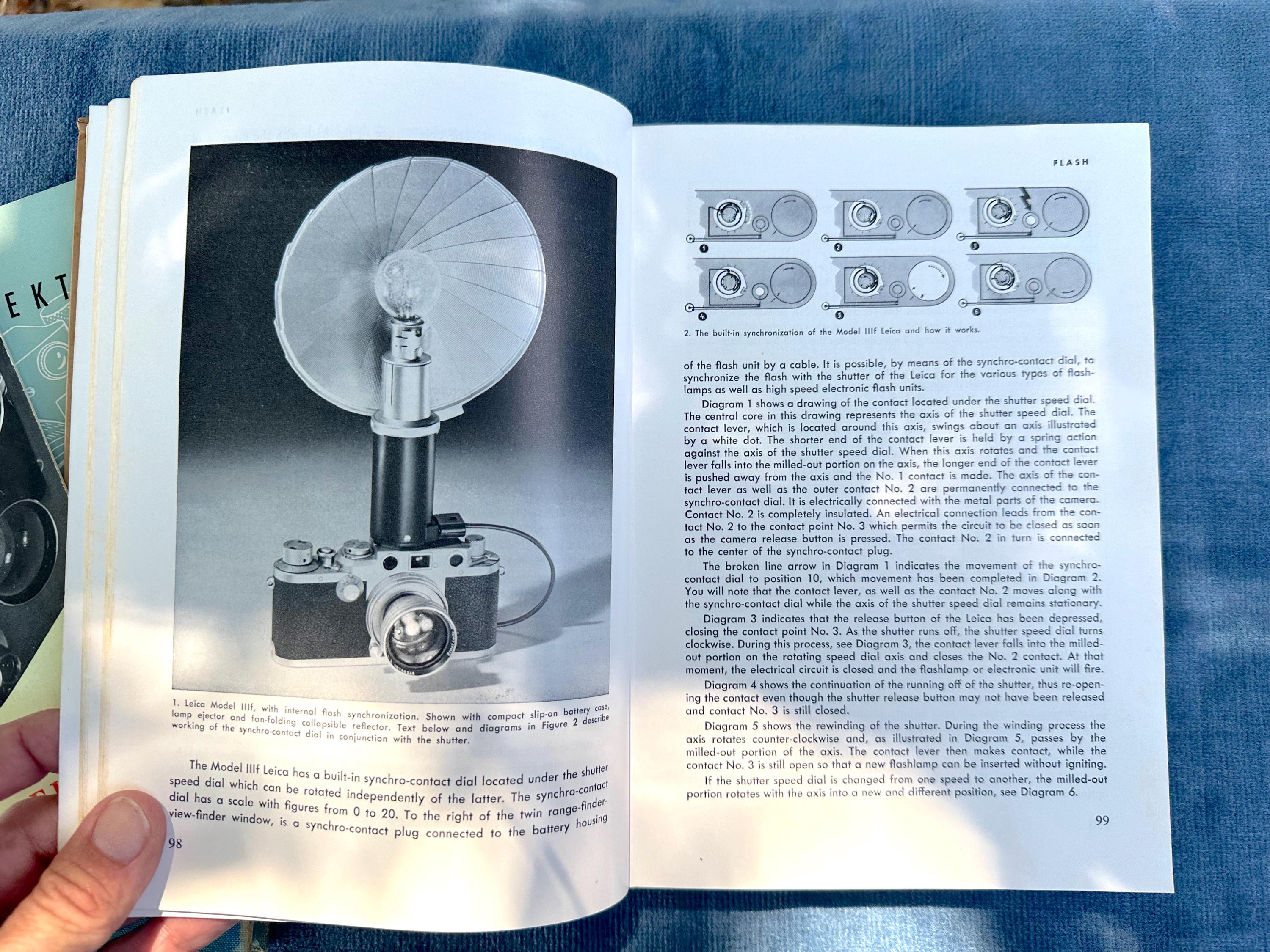 Vintage 1950s Leica Camera Manuals & Pamphlets - German Editions