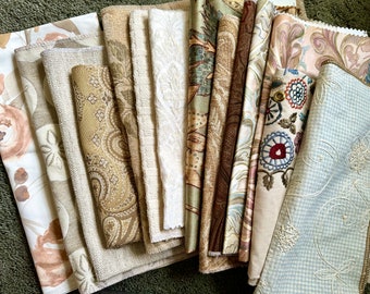 Fabric Swatch Lot of 14 Pieces