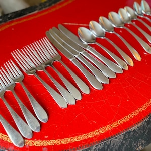 Vintage Stainless Flatware:  Retroneau &quot;Kent&quot; / Extra Pieces, Sold Separately or in Pairs