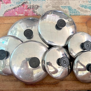 Couvercles de casseroles vintage Revere Ware, taille au choix